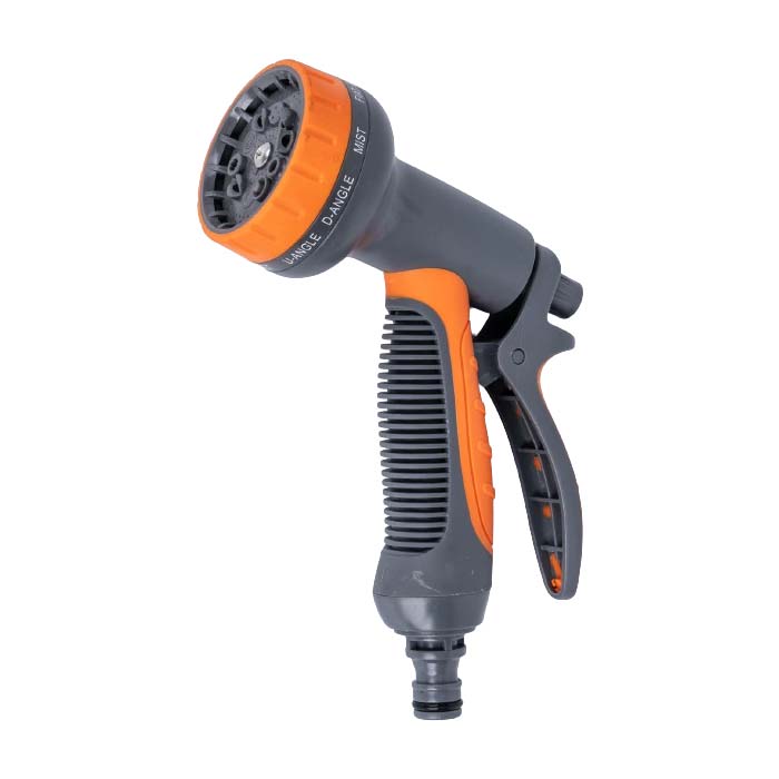Ang bagong produkto ni Ningbo Junnuo-Ang Garden Rubber-Coated 10-Function Watering Gun ay nangunguna sa kalakaran sa industriya alt=